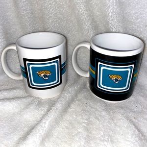 NEW NFL JACKSONVILLE JAGUARS Set of (2) Mugs